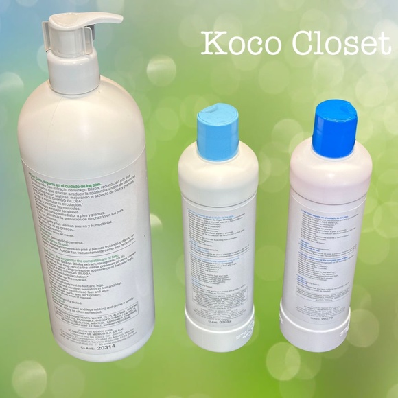 STANHOME FRESCA PIE GINKGO BILOBA 930ml SEAWEEDS 300ml MENTHOL 300ml feet lotion - Picture 7 of 7